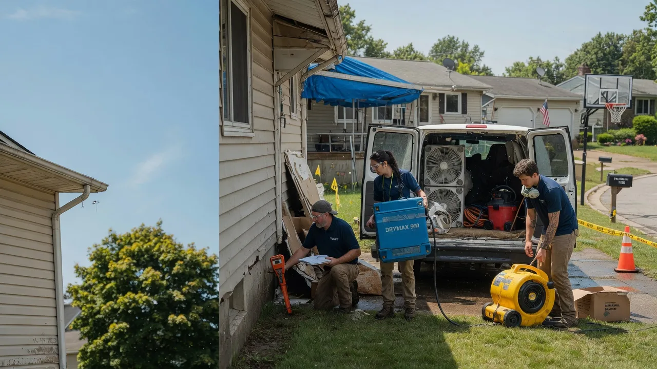 Ceiling Leak Cleanup in Country Club Hills, IL near me