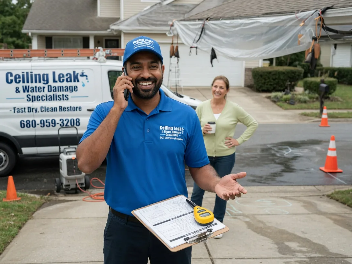 Ceiling Leak Cleanup Country Club Hills, IL FAQs